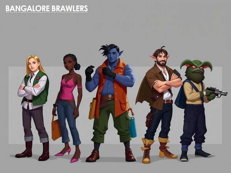 Bangalore Brawlers Character Roster